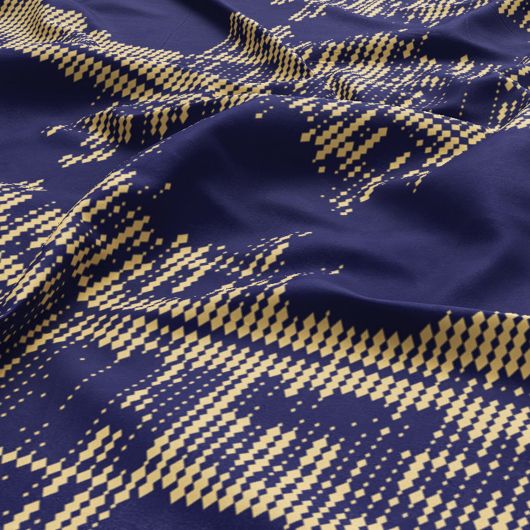 Chambord 500 ans - motif textile © polygonia
