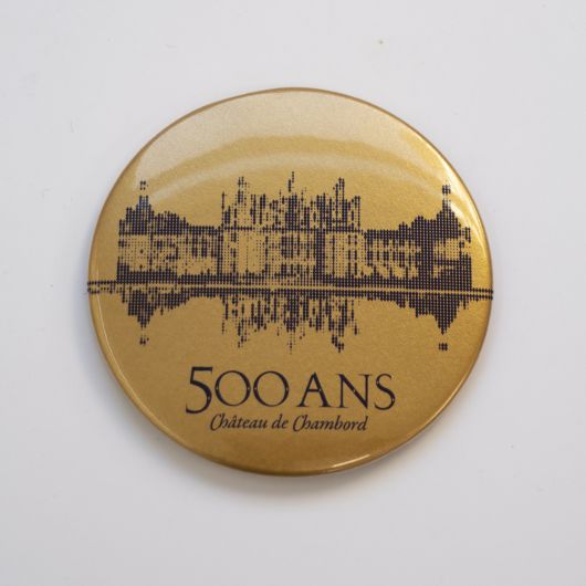 Chambord 500 ans-magnet impression or - made in france © polygonia