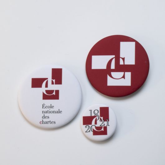 Bicentenaire - badges made in france © polygonia