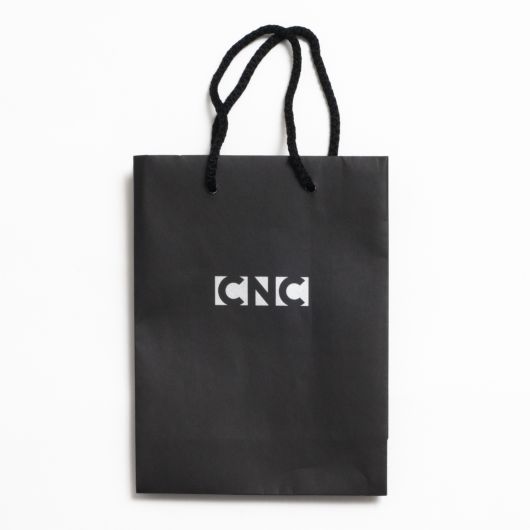 CNC - sac papier de luxe - impression argent © polygonia