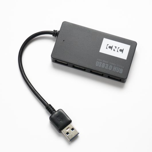 CNC - HUB ultra mince 4 ports -USB3.0 à grande vistesse © polygonia
