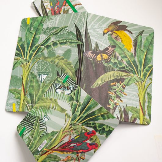 Jungle – cahier à élastique © Polygonia – Clairefontaine
