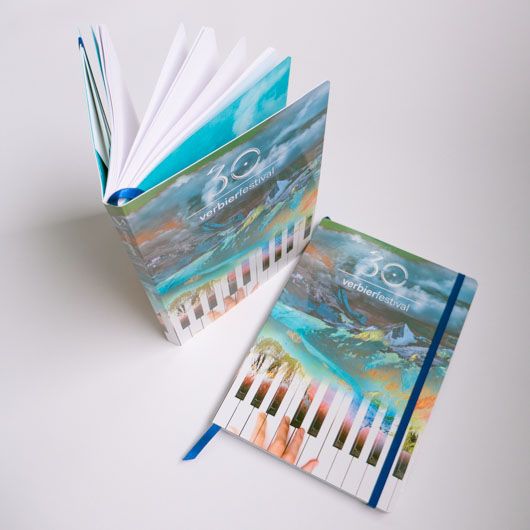 Verbier - carnet 144 pages avec élastique - papier velouté 90g - made in France © polygonia