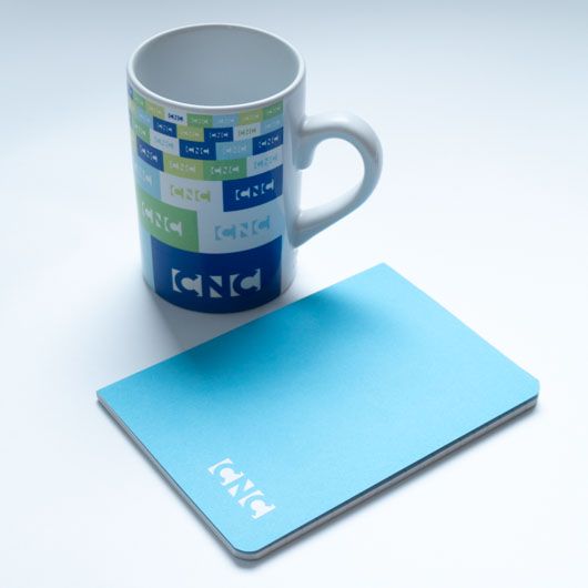 CNC - mug et carnet © polygonia
