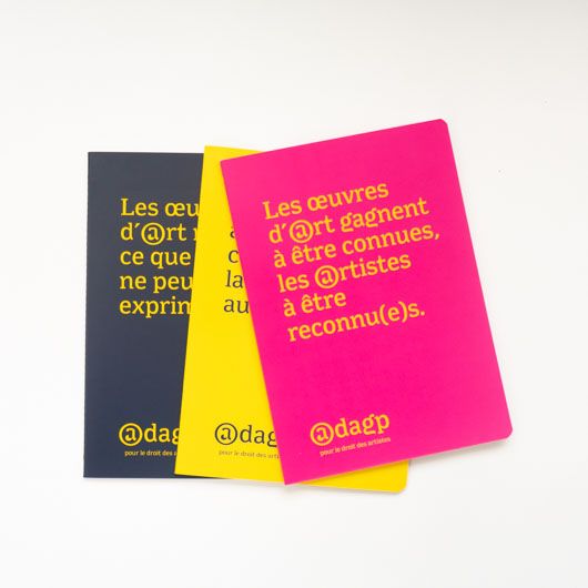 Les objets ont la parole - carnets de notes couture fil - 2 couvertures différentes- papier 90g made in France  © polygonia