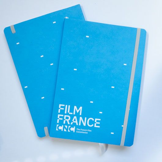 Festival de Cannes – cahier A5 intérieur en papier recyclé © polygonia